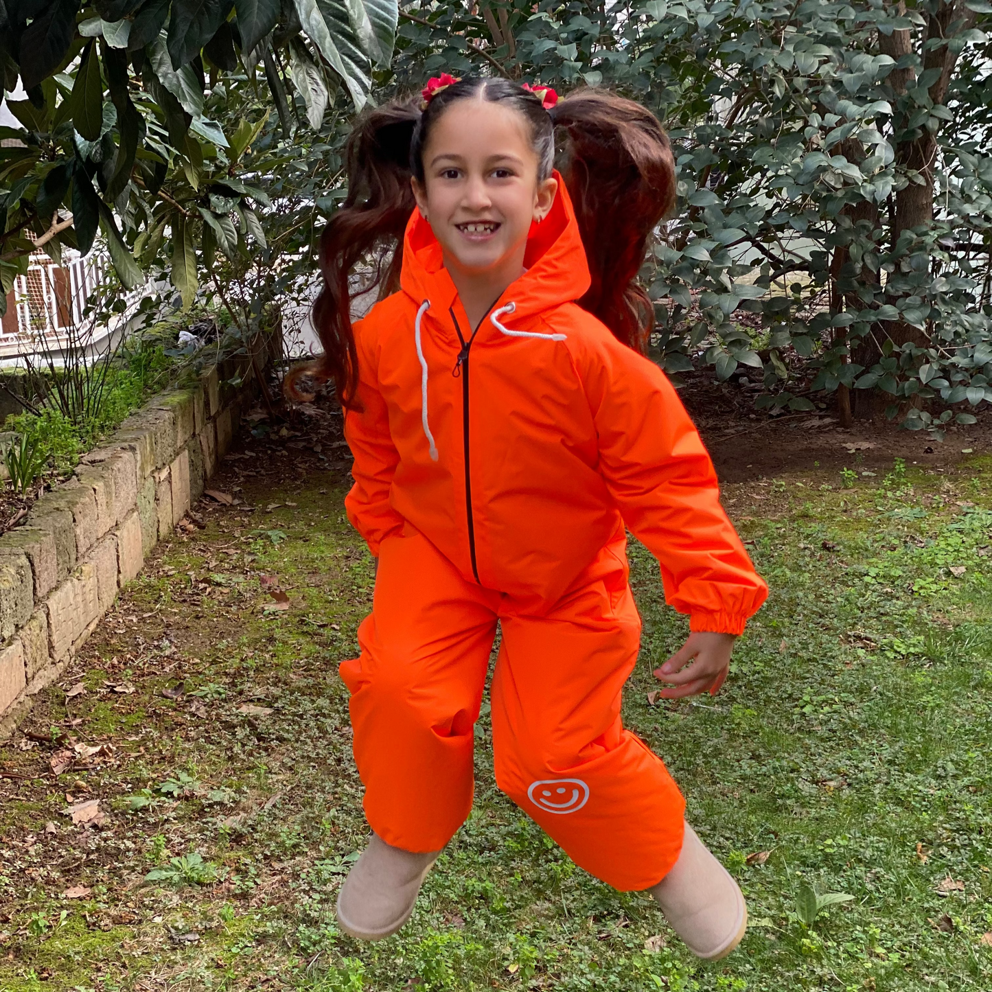 Turuncu Su Geçirmez Astronot Tulum